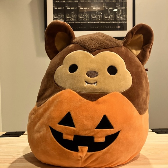 Squishmallows Other - Wade the Pumpkin Werewolf Squishmallow - Halloween and Fall festive